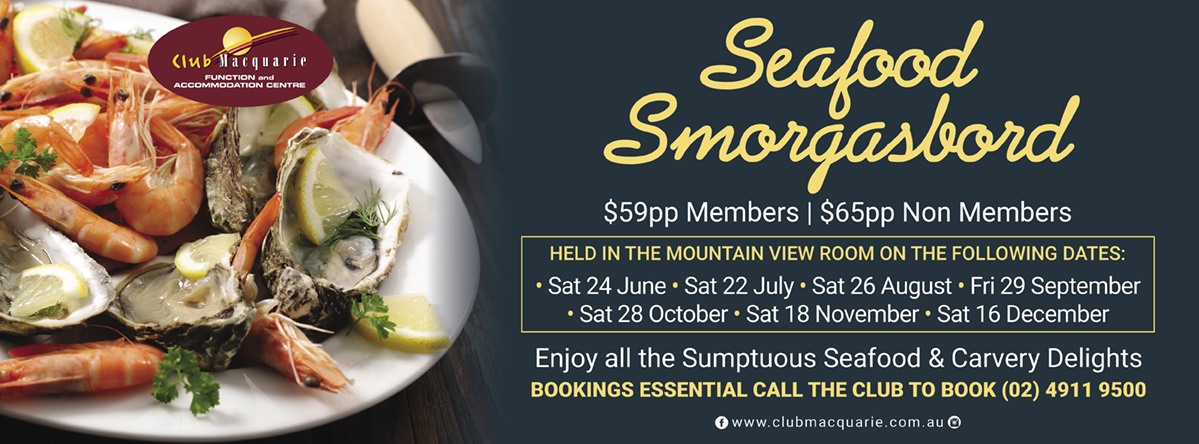 Club Macquarie_Seafood Buffet