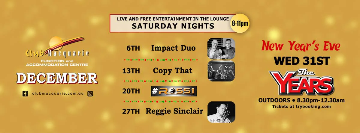 Club Macquarie Live Entertainment