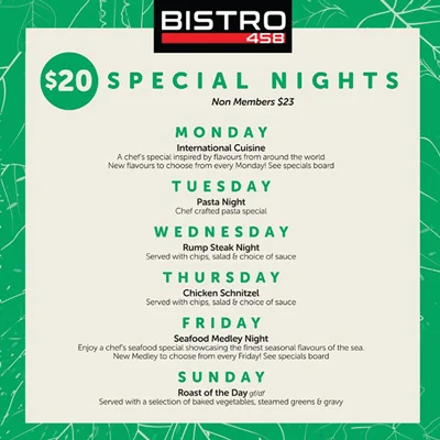 Club Macquarie $20 Special Nights