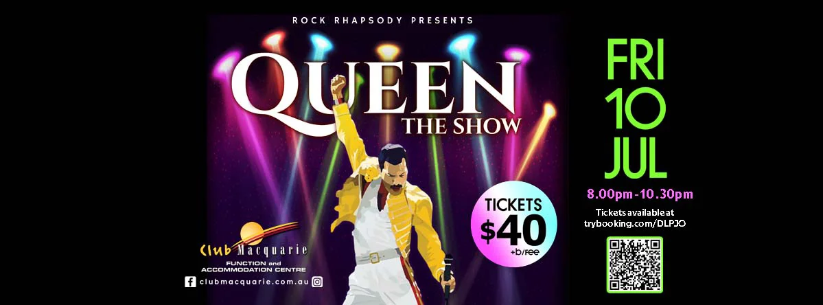 Club Macquarie Queen Show Fri 10 July 2026