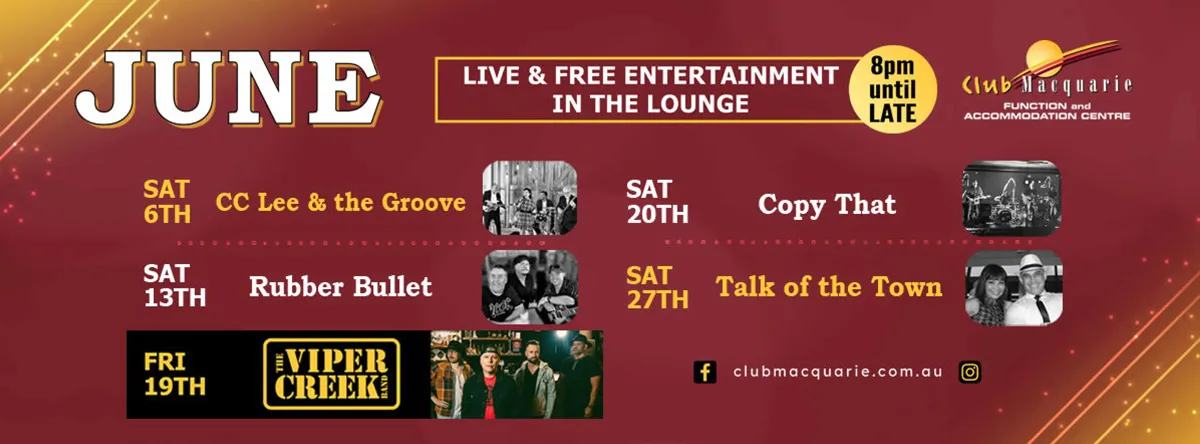 Club Macquarie Live Entertainment