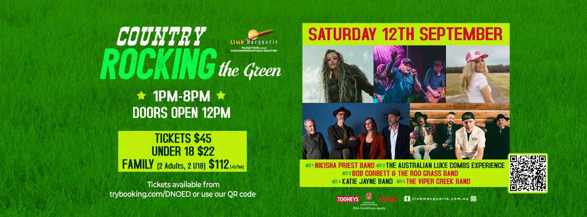 Club Macquarie Country Rocking The Green